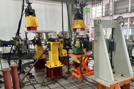 轉向架結構強度測試